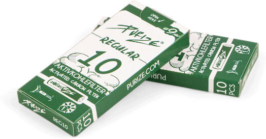 Purize Filtertips Aktivkohle 9mm 10x10Stk