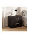 Nachttisch Athos Metall Braun 48x40x41.5cm