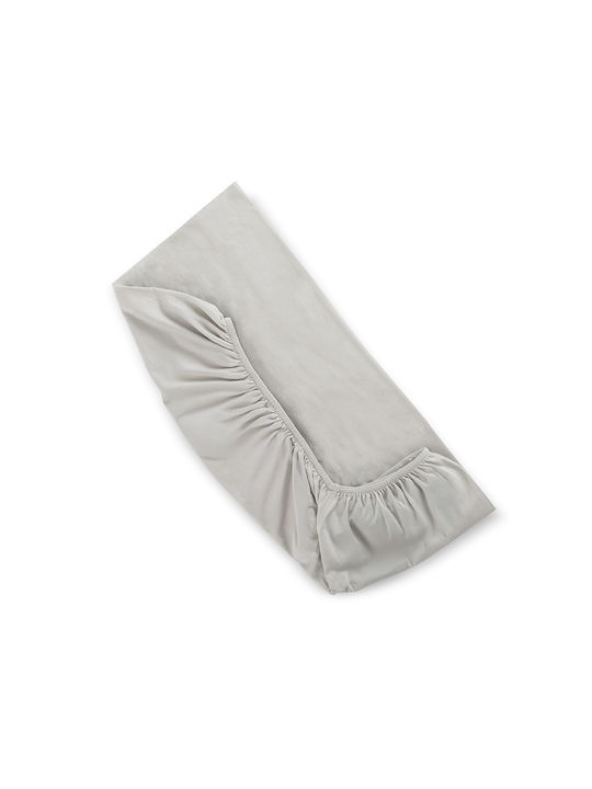 Lorelli Baby Sheet Crib Cotton Fitted Gray 60x1...