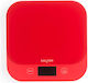 Salter Digital Kitchen Scale Up To 10kg Red