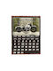 Espiel Wall Decor Black Wooden 33x1x25cm