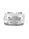 Uniglass Glass Cigarette Ashtray Transparent