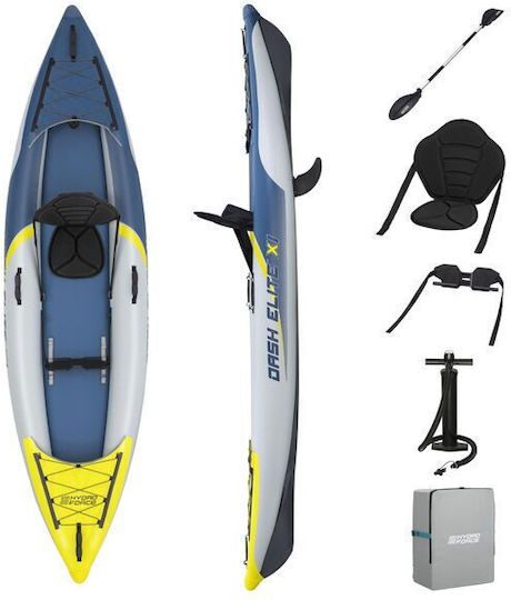 Bestway Hydroforce Dash Elite X1 65178 Πλαστικό Kayak Θαλάσσης 1 Ατόμου Μπλε