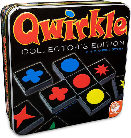 Επιτραπέζιο Παιχνίδι Qwirkle Collector's Edition για 2-4 Παίκτες 6+ Ετών MNW4662 (EN) MindWare