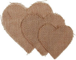 Next Fabric for Wedding Favors Made of Linatsa Beige 18pcs