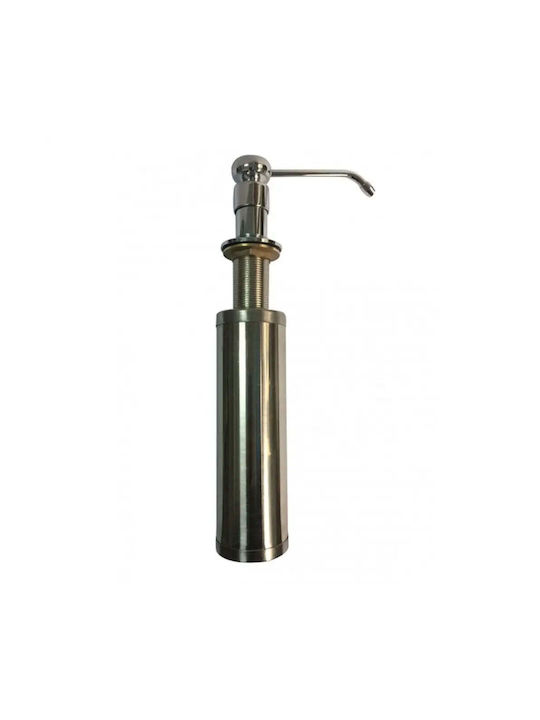 Inter Ceramic Εντοιχιζόμενο Dispenser Κουζίνας Μεταλλικό 300ml