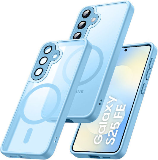 Samsung Galaxy S25 Fe Magsafe Erbord Matt Handyhülle Blau