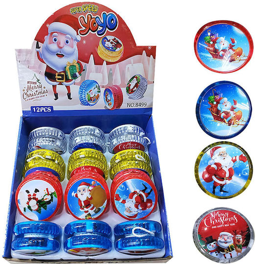 Γιογιο Φως Αγιος Βασιλης Φ 5,5cm Xmasfest 1132977