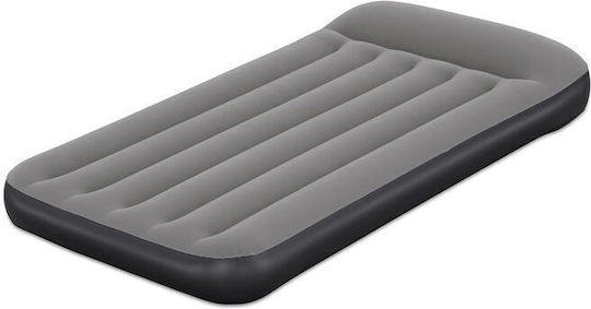 Bestway Inflatable Sleep Mattress Single with Integrated Pump 188x99x30cm Gray