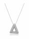 Rebekka Necklace Monogram from Gold Plated Steel