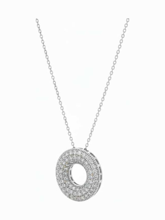 Rebekka Necklace Monogram from Gold Plated Steel