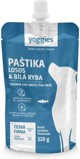 Pâté Salmon Cod Dogs Cats Yoggies 120g