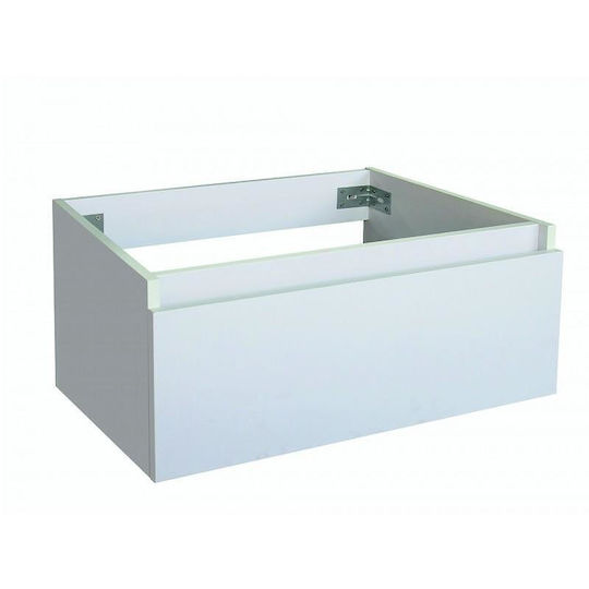 Inter Ceramic Waschtisch ohne Waschbecken L60xB25xH46cm Weiß