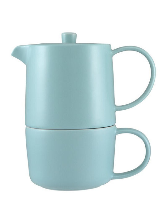 Maxwell & Williams Τσαγιέρα Πορσελάνης Μπλε 450ml