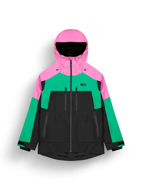 Picture Organic Clothing I-008575-947 Γυναικείο Μπουφάν για Σκι & Snowboard Ροζ