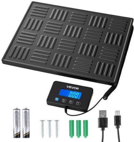 Vevor Electronic Precision Commercial Scale with Weighing Capacity of 300kg and Division 60gr