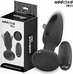 Addicted Toys Πρωκτική Σφήνα με Δυνατότητα Ασύρματης Λειτουργίας και Δόνηση