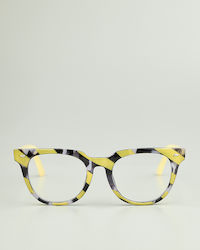 Reading Glasses +1.50 in Yellow color S8525-κίτρινο-1.5 Reading Glasses +1.50 in Yellow color S8525-κίτρινο-1.5