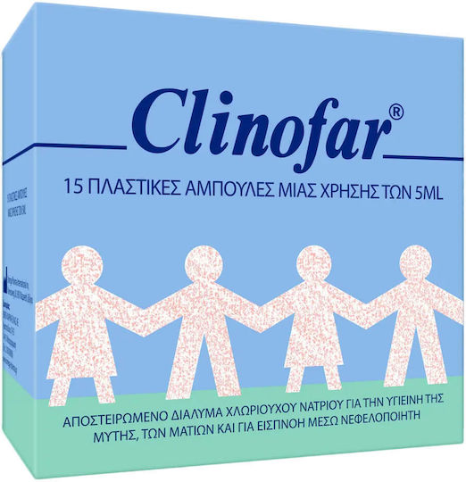 Clinofar Saline Solution Ampoules for the Whole Family 5ml