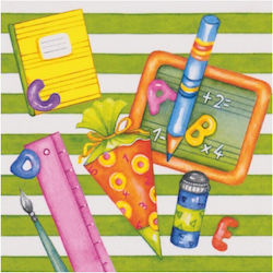 Decoupage Napkins 33x33cm Pack 20 No 371726