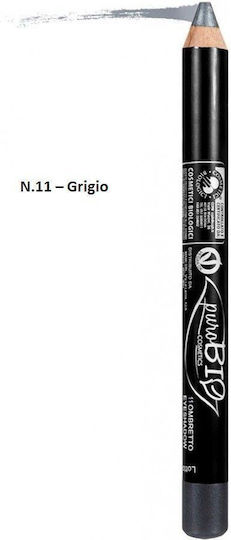 puroBio Cosmetics Eyeshadow Eye Shadow in Creamy Form with Gray Color