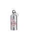 Παγούρι Labubu 600ml Ασημί