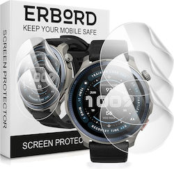 3x Erbord Hydrogel Screen Protector Amazfit Balance 2 3x Erbord Hydrogel Screen Protector Amazfit Balance 2
