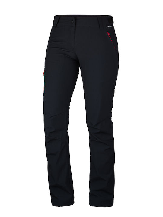 Northfinder Femei Lung Pantaloni de drumeție Negru