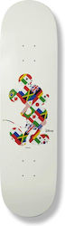 HUF X Disney Mickey Mouse Worldwide Tour Skateboard Kurzboard Buntes