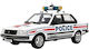 Machetă Mașină Renault 18 Turbo Police Nationale 1982 1:18 Otto Ot1156