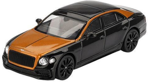 Macheta Auto Bentley Flying Spur Orange Flame Onyx 2024 1:64 Mini Gt Mgt00991-l
