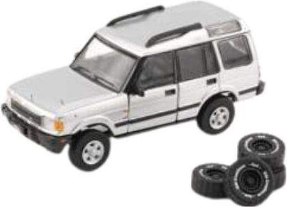 Macheta Auto Land Rover Discovery 1 Argintiu 1998 1:64 Bm Creations