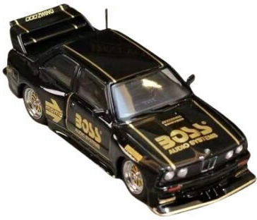 BMW Macheta Auto E30 Boss Maßstab 1:64 Street Weapon