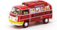 Моделна Фигура Автомобил Volkswagen T2 Училищен Автобус Hello Kitty 1:64 Tarmac