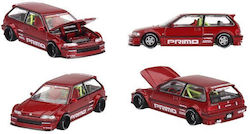 Macheta Auto Honda Civic Ef Kaido Works V2 1987 Rosu 1:64 Mini Gt Khmg156 Macheta Auto Honda Civic Ef Kaido Works V2 1987 Rosu 1:64 Mini Gt Khmg156