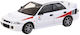 Macheta Auto Mitsubishi Lancer Rs Evolution Alb 1:64 Tarmac
