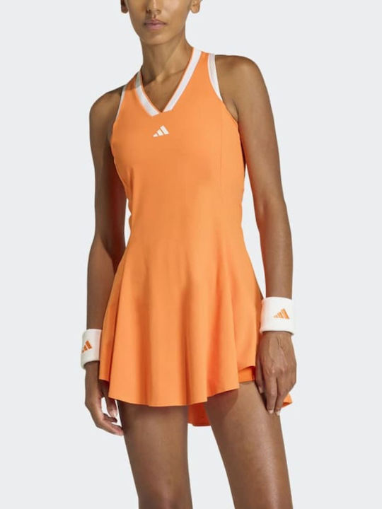 adidas KE6105 Women's Orange Tennis Dress