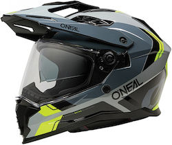O'Neal DSRS Nomad V.26 Full Face с Sun Visor ECE 22.06 Black/Grey/Neon Yellow