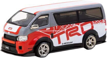 Macheta Auto Toyota Hiace Widebody Trd Maßstab 1:64 Tarmac