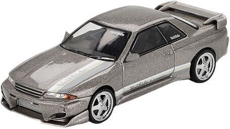 Machetă Mașină Nissan Skyline GT-R R32 Veilside Combat C-I Veilside Combat Gri 2011 Scara 1:64 Mini GT MGT00971RHD