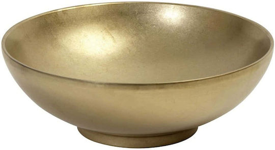 Espiel Snow Teller Suppe Inox Gold mit Durchmesser 22cm