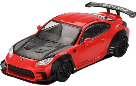 Machetă Mașină Toyota Gr86 Lb-Nation Roșu 2024 Scara 1:64 Mini GT MGT00885-L