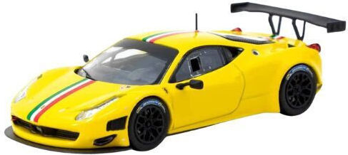 Макет Автомобил Ferrari 458 Italia GT3 Жълт Tarmac Works
