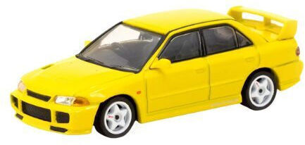 Macheta Auto Mitsubishi Lancer GSR Evolution 3 Gelb 1:64 Tarmac