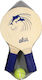 Zanna Toys Kinder Strandschläger & Bälle Set 2 Stück Delfine Foam 03360
