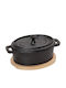 Espiel Dutch Oven Oval 9x9cm 2Stück