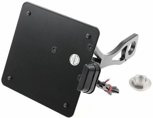Cult Werk Motorcycle License Plate Holder Hd-dyn014-i