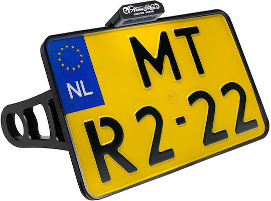 Heinz Bikes Motorrad-Kennzeichenhalter Und -Rahmen Led Rücklicht Slip-inn Hbskz-fx-nl Transparentes Kristall 1Stück