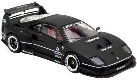 Macheta Auto Ferrari Llbwk F40 Black 1:64 Inno64