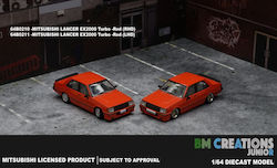 Macheta Auto Mitsubishi Lancer Ex2000 Turbo Rosu 1:64 Bm Creations